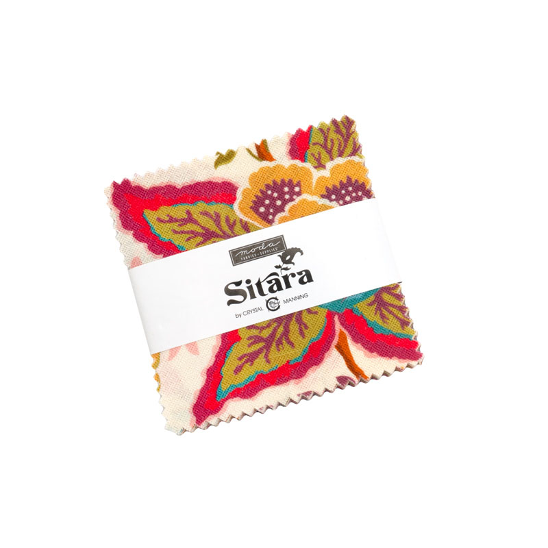 Sitara Mini Charm Packs By Moda - Packs Of 24