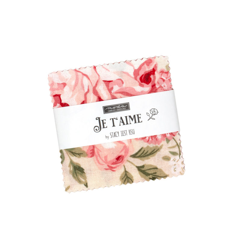 Je T Aime  Mini Charm Packs By Moda - Packs Of 24