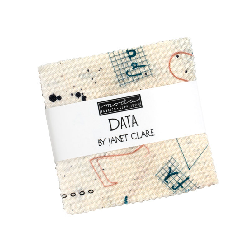 Data Mini Charm Packs By Moda - Packs Of 24