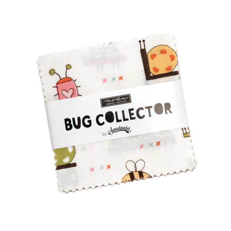 Bug Collector Mini Charm Packs By Moda - Packs Of 24