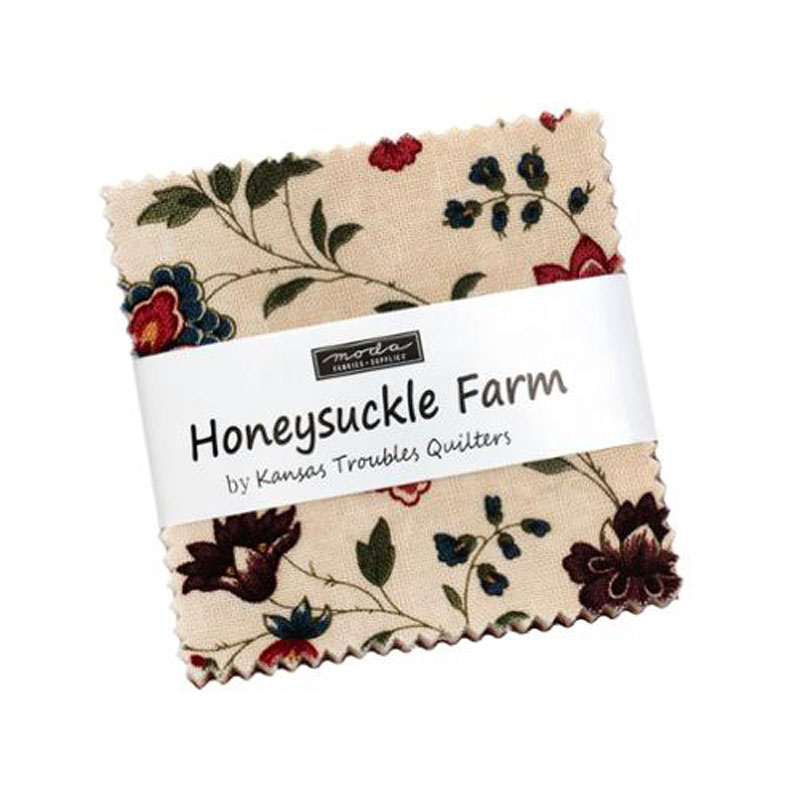 Honeysuckle Farm Mini Charm Packs By Moda - Packs Of 24