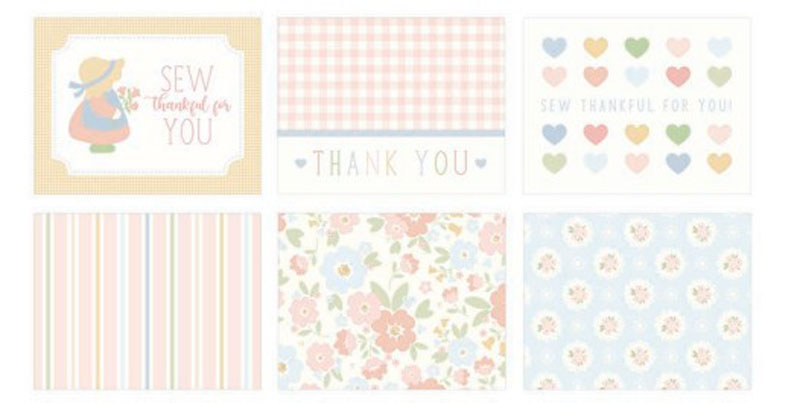 Greeting Card Handmade Seetness By Sew Quilty Life For Moda - Multiple Of 3