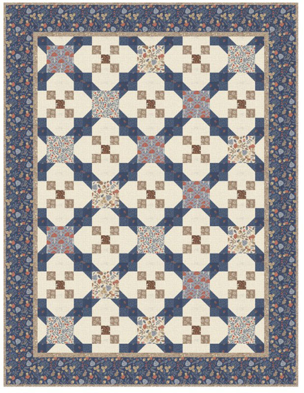 Natures Trail Pattern By Needle In A Hayes Stack For Moda - Min. Of 3