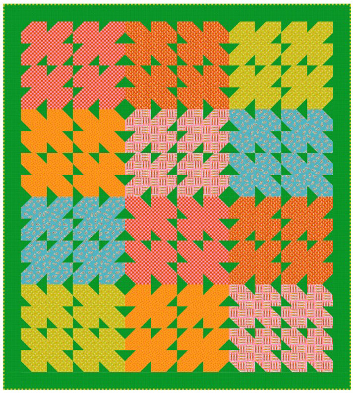 Surishi Pattern By Copper Kettle Quilt Company For Moda - Minimum Of 3