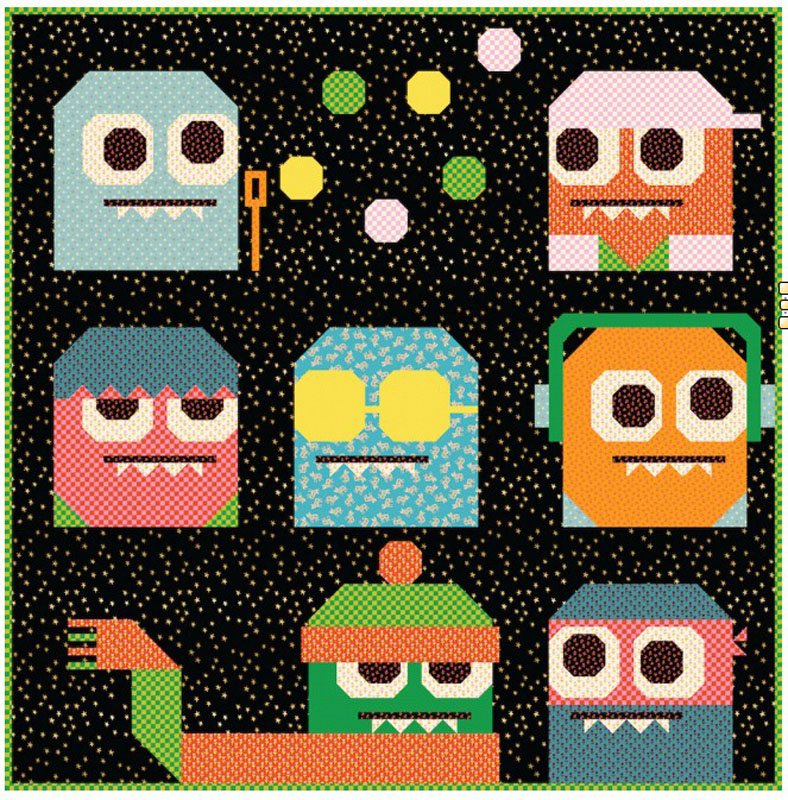 Bob Blob Pattern By Xoxsew For Moda - Minimum Of 3