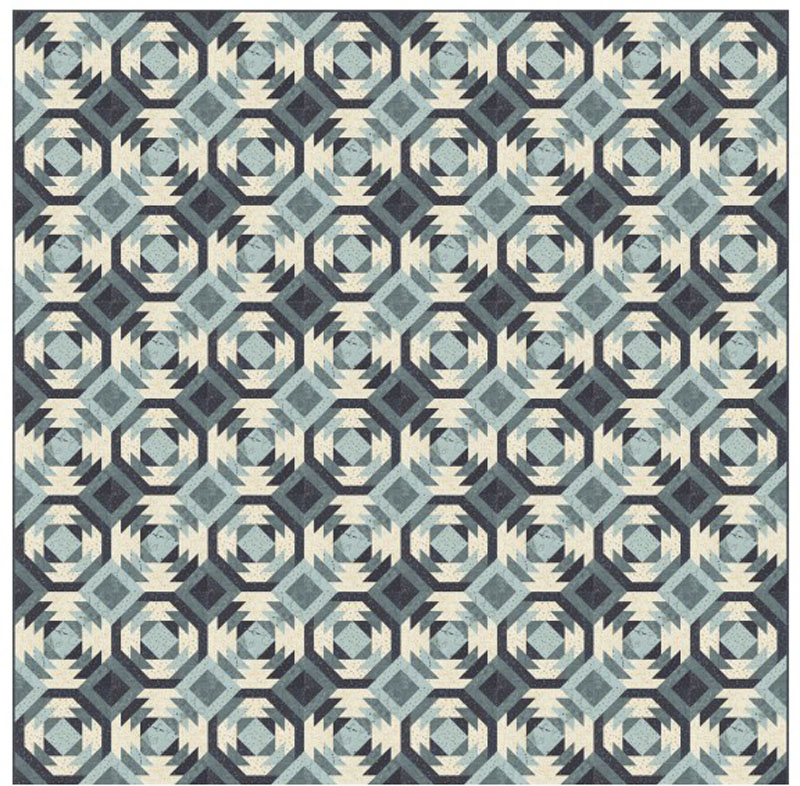 Prism Pattern By Janet Clare For Moda - Minimum Of 3