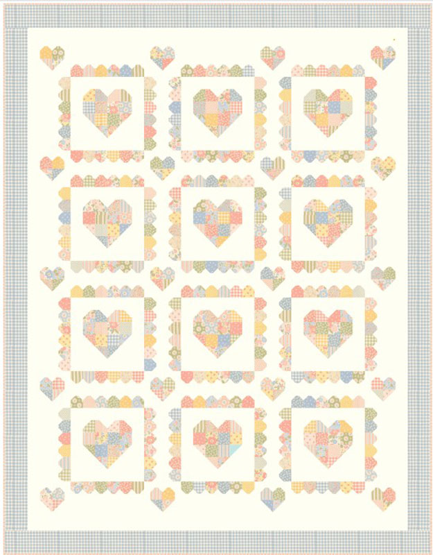 Pieced With Love Pattern By Sew Quilty Life For Moda  - Minimum Of 3