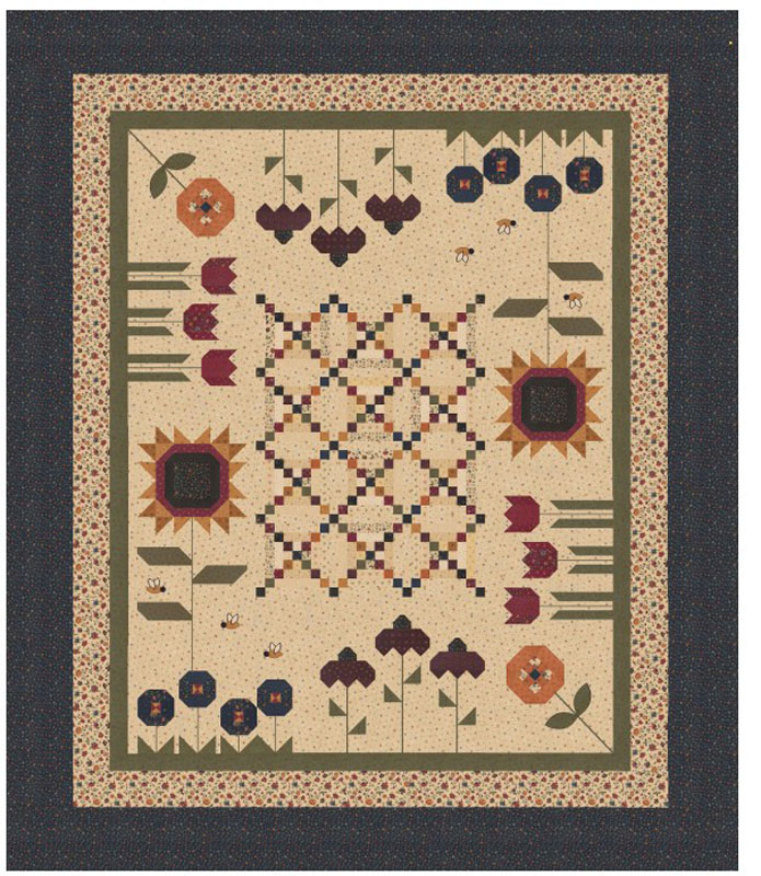 Spinning Turnstyles Pattern By Everyday Stitches For Moda  - Minimum Of 3