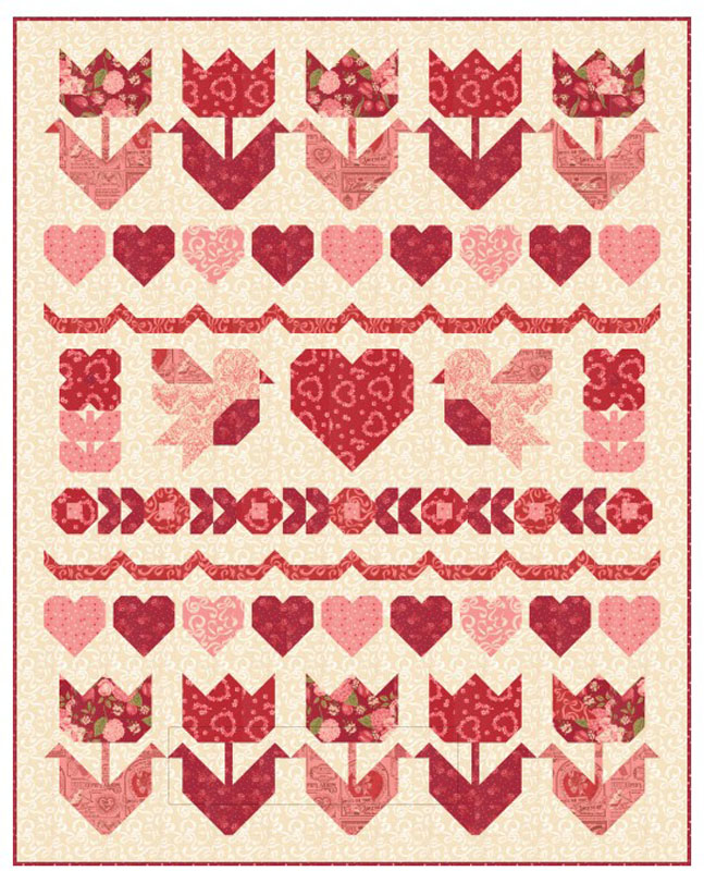 Love Garden Pattern By Stacy Iest Hsu Designs For Moda - Min. Of 3