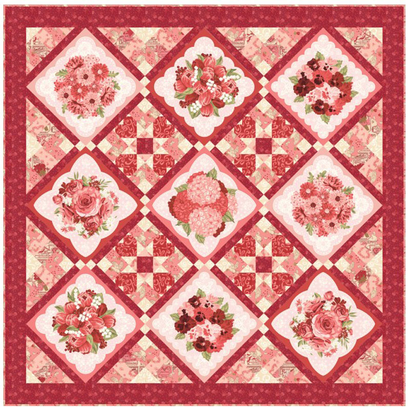 Love Affair Pattern By Stacy Iest Hsu Designs For Moda - Min. Of 3