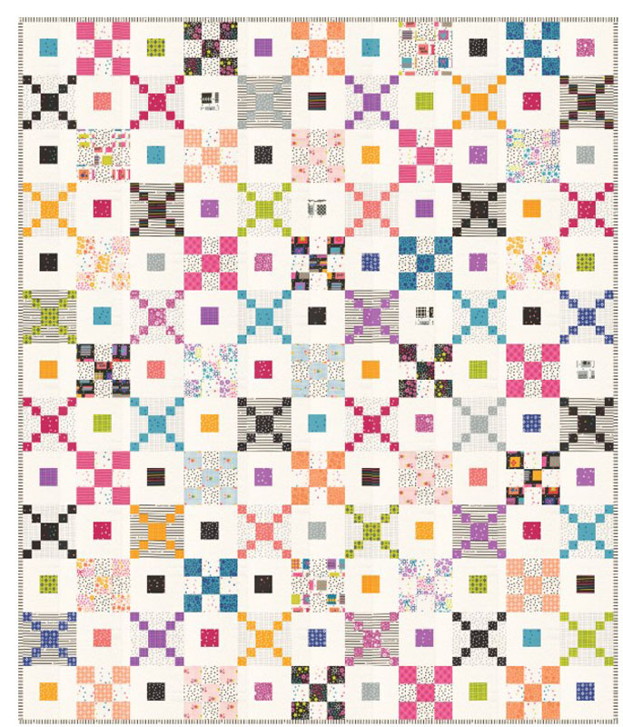 Whiterspoon Quilt Pattern By Branch & Blume For Moda - Multiple Of 3