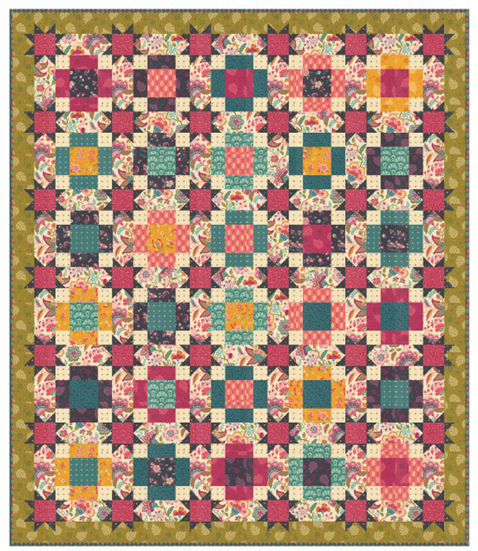 Moroccan Nights Pattern By Crystal Manning For Moda - Minimum Of 3