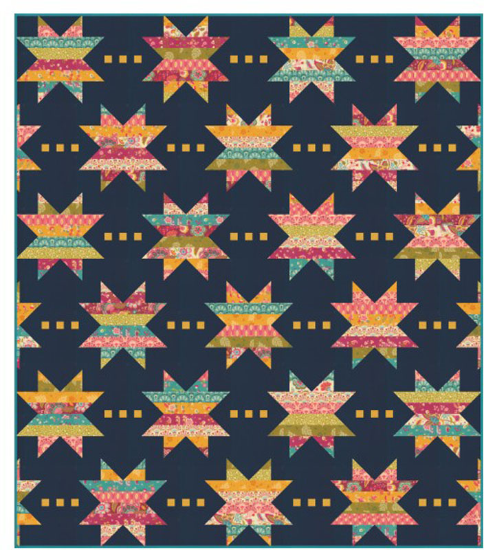 Spaced Out Pattern By Modernly Morgan For Moda - Minimum Of 3