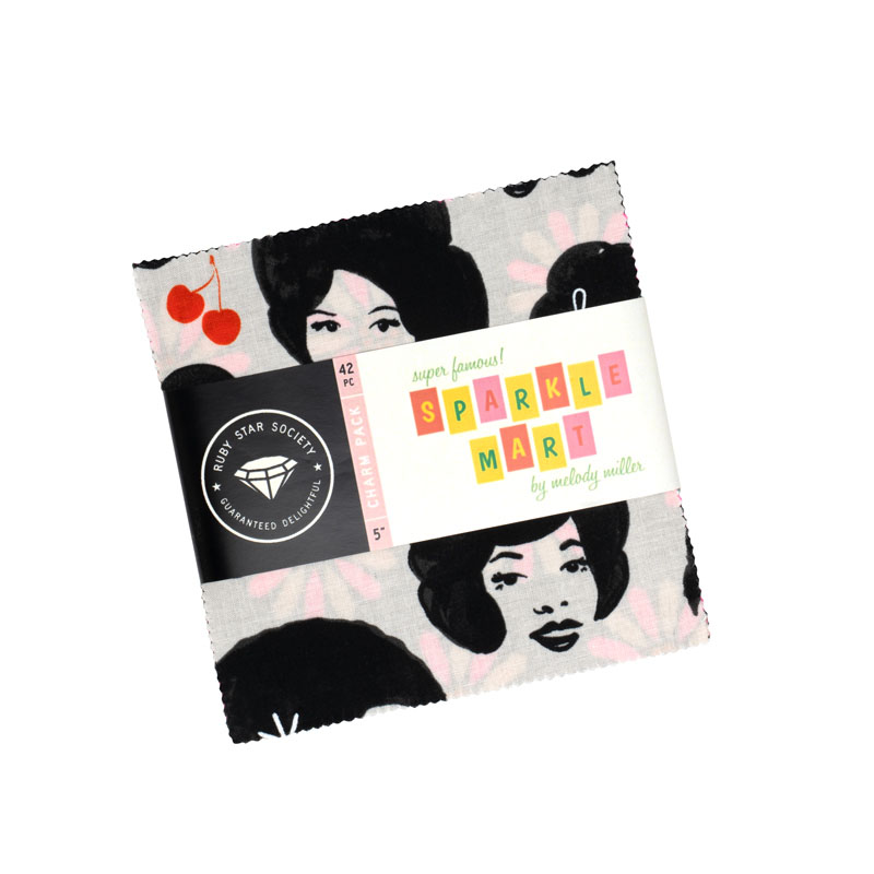 Sparkle Mart Charm Packs By Moda - Packs Of 12