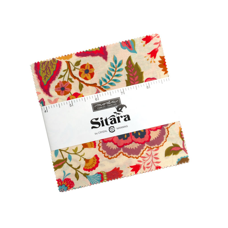 Sitara Charm Packs By Moda - Packs Of 12