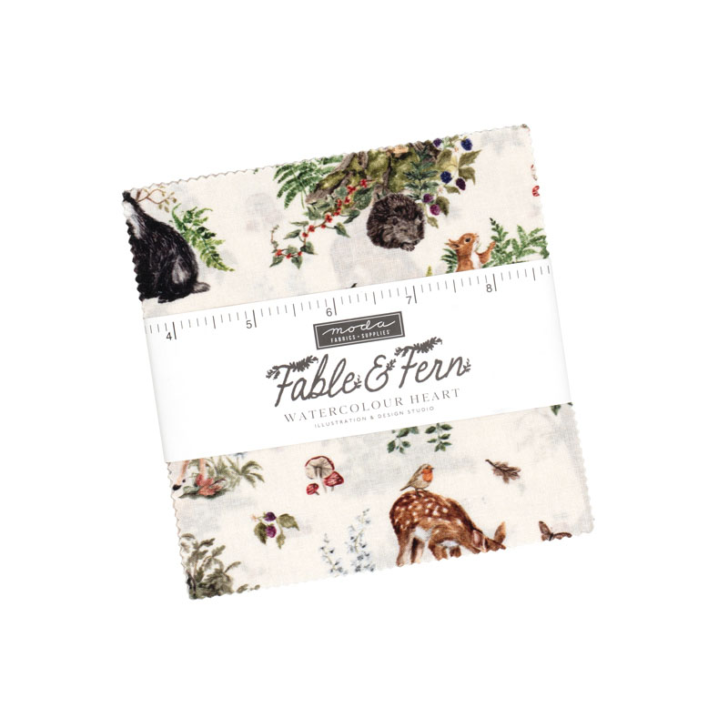 Fable And Fern Charm Packs By Moda - Packs Of 12