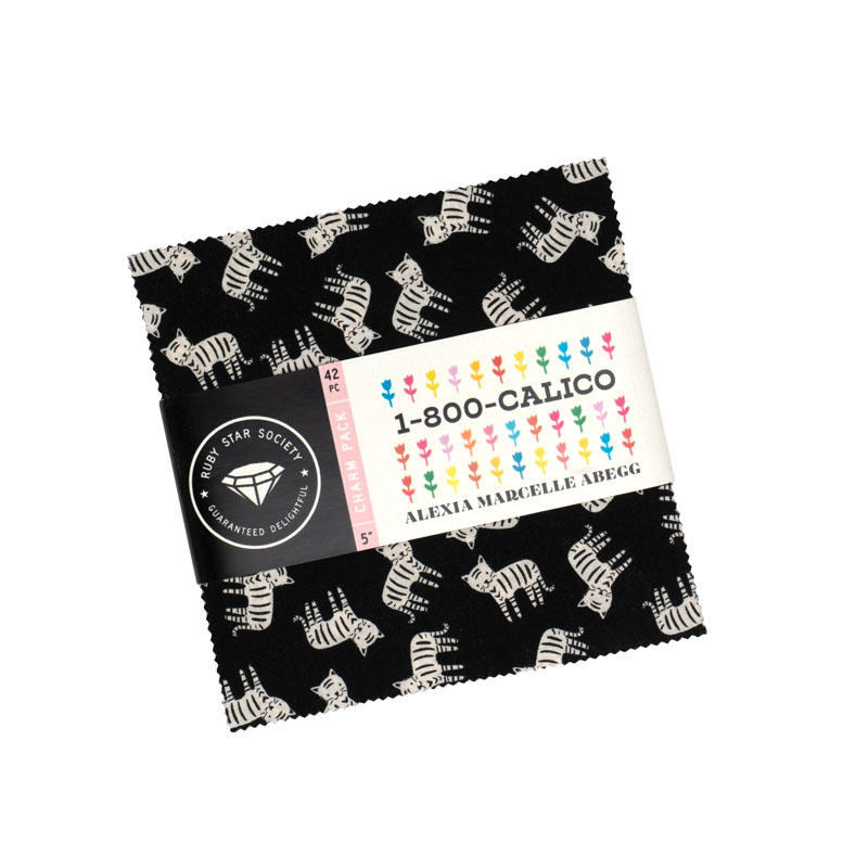 1 800 Calico Charm Packs By Moda - Packs Of 12