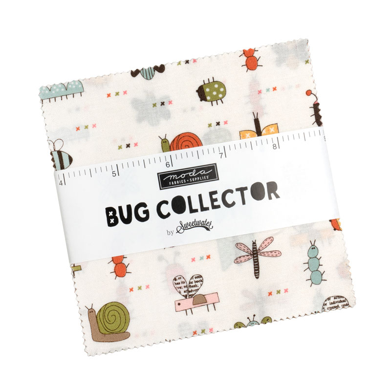 Bug Collectorn Charm Packs By Moda - Packs Of 12