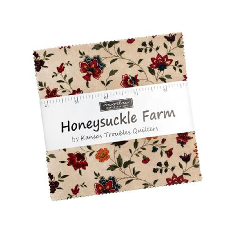 Honeysuckle Farm Charm Packs By Moda - Packs Of 12