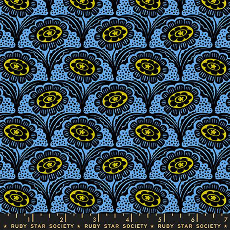 Ink Shop By Sarah Watts Of Ruby Star Society For Moda - Lindley Blue