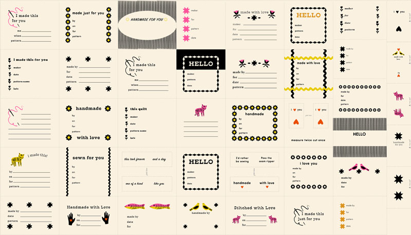 1 800 Calico By Alexia Abegg Of Ruby Star Society For Moda - 24" X 45" Panel - Black