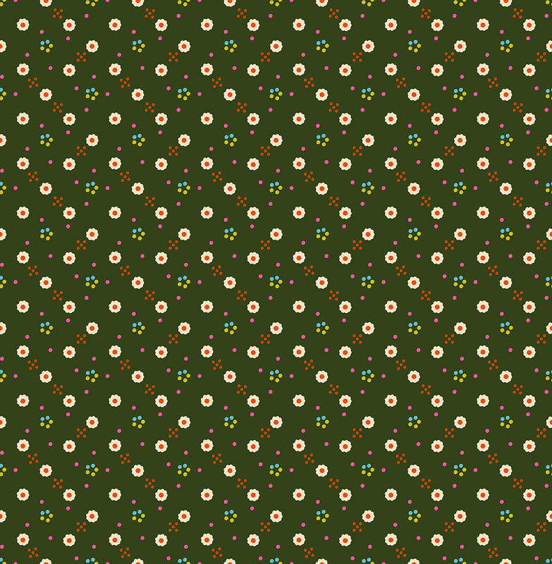 1 800 Calico By Alexia Abegg Of Ruby Star Society For Moda - Mossy