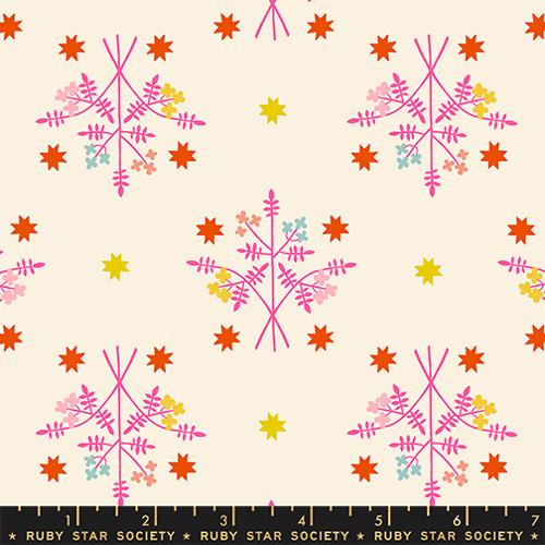 1 800 Calico By Alexia Abegg Of Ruby Star Society For Moda - Neon Pink