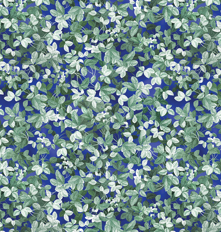 Primrose Pearl By Benartex - Royal Blue - Pearlescent