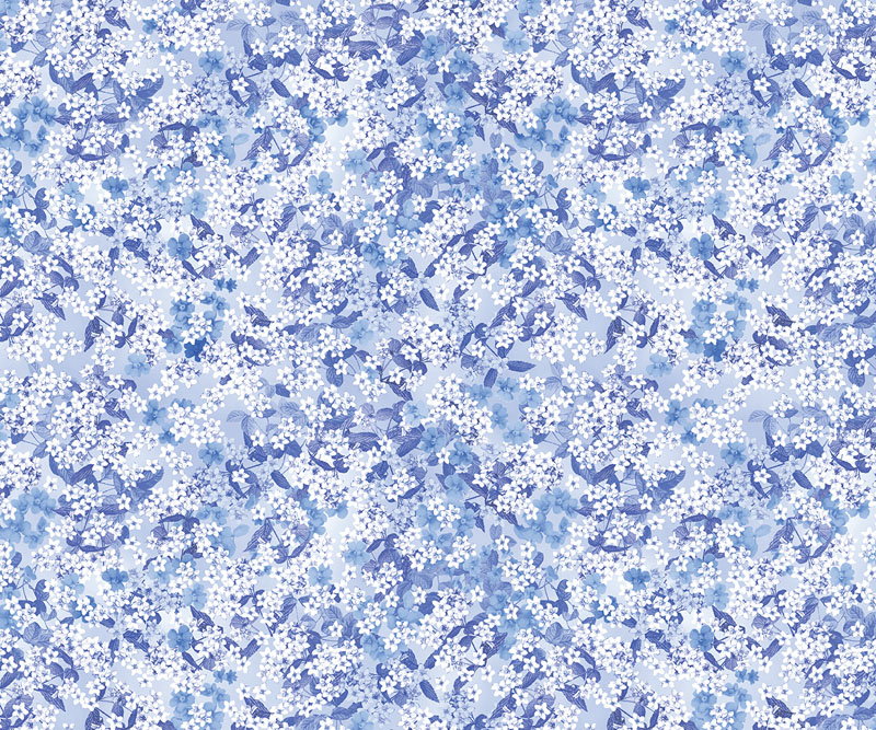 Primrose Pearl By Benartex - Light Blue - Pearlescent