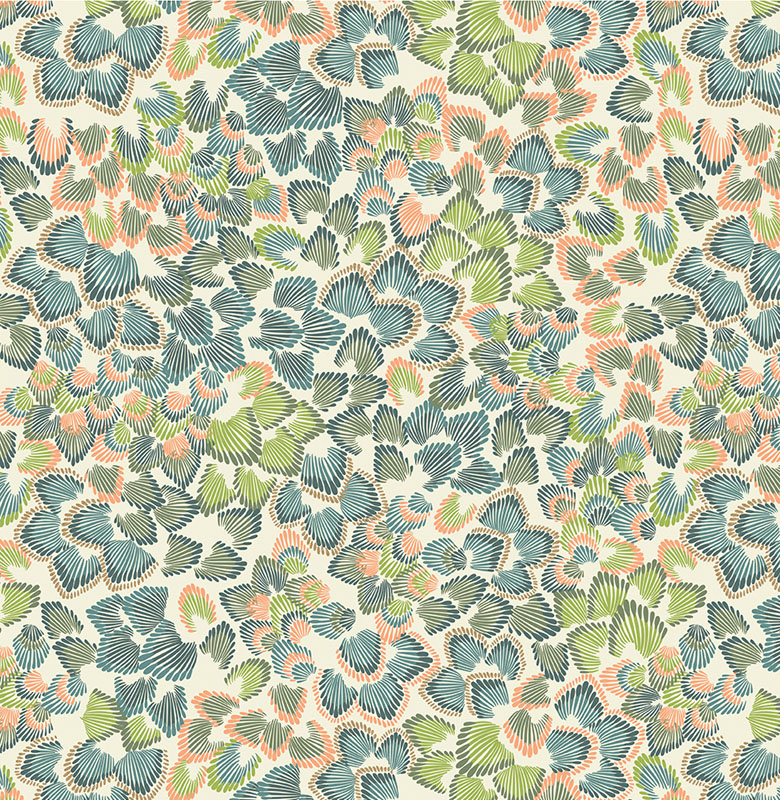 Retro Garden By Benartex - Cream