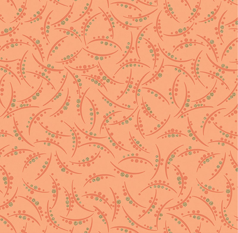 Retro Garden By Benartex - Peach