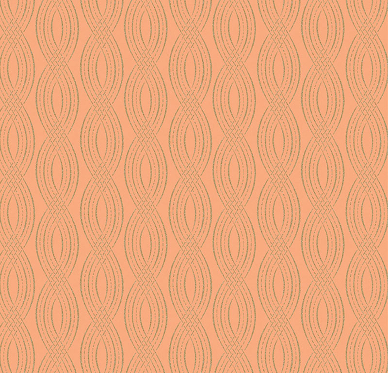 Retro Garden By Benartex - Peach