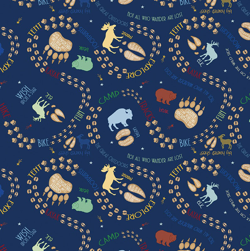 Explore More By Kanvas Studio For Benartex - Dark Blue