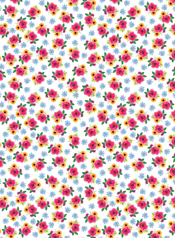 Plant Kindness By Kanvas Studio For Benartex - Digitally Printed - White