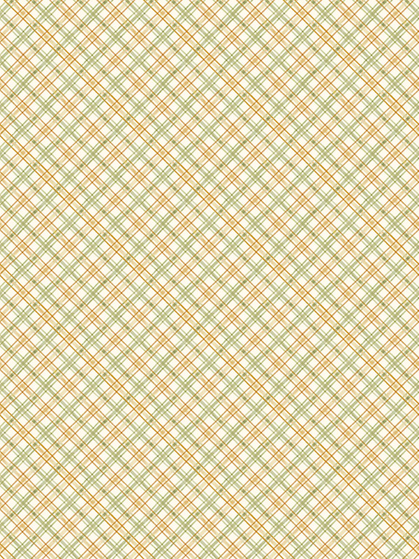 Peaches And Cream By Kanvas Studio For Benartex - Digitally Printed - Cream/Sage