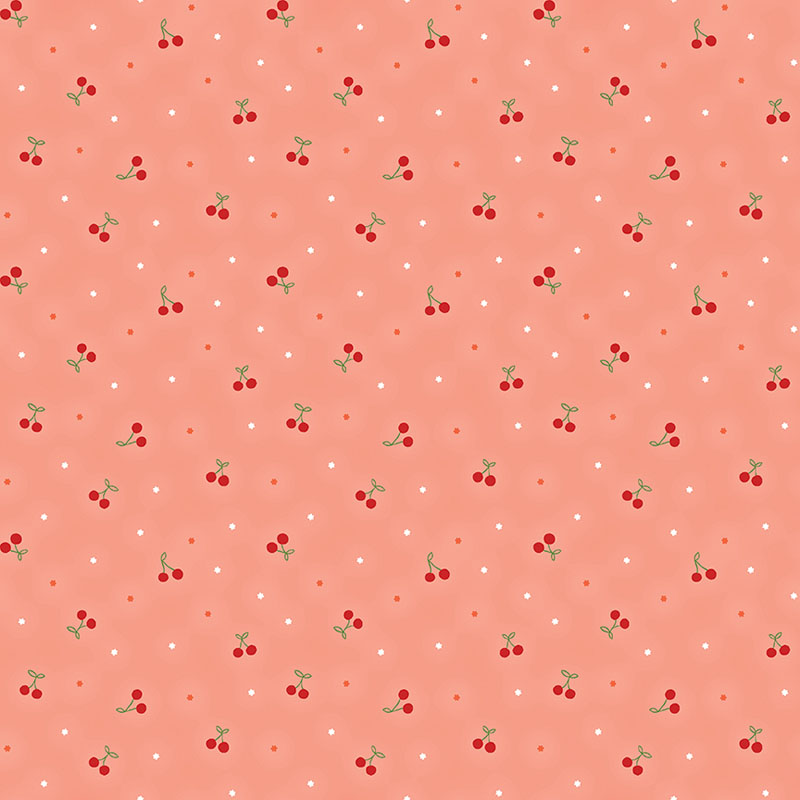 Peaches And Cream By Kanvas Studio For Benartex - Digitally Printed - Medium Pink
