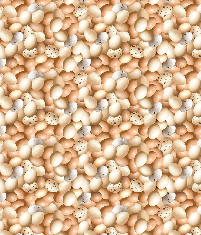 Green Acres By Kanvas Studio For Benartex - Neutral - Digitally Printed