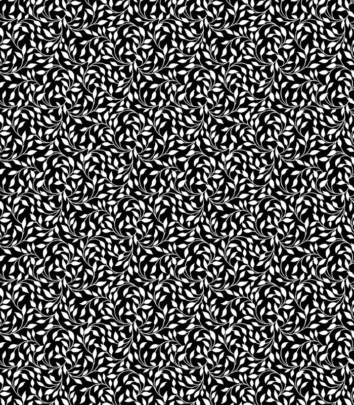 Shadow And Light By Kanvas Studio For Benartex - Black/White