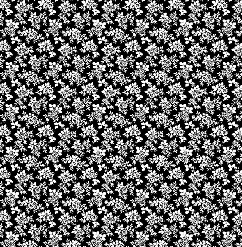 Shadow And Light By Kanvas Studio For Benartex - Black/White