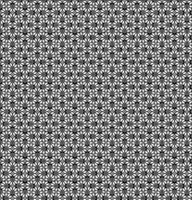 Shadow And Light By Kanvas Studio For Benartex - Black/White