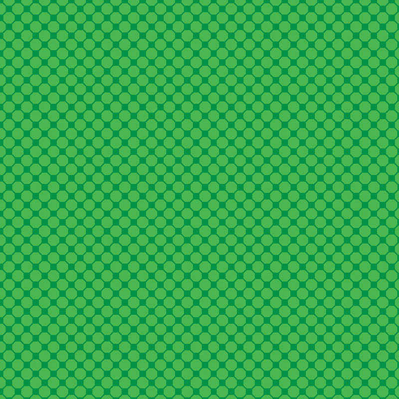 Octadot By Contempo Studio For Benartex - Kelly Green