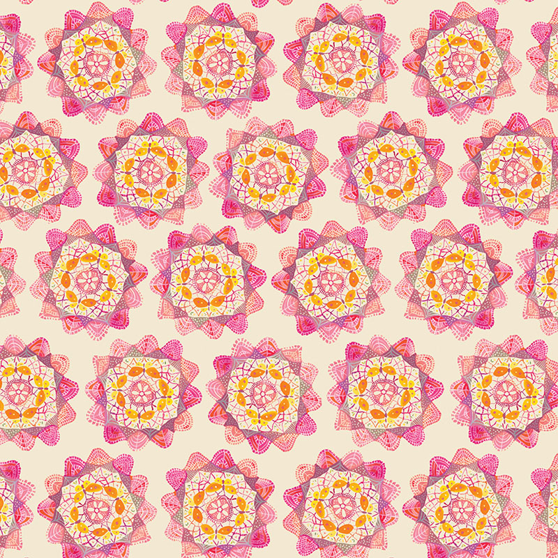 Love And Stitches By Katie Daisy For Benartex - Rose - Digitally Printed