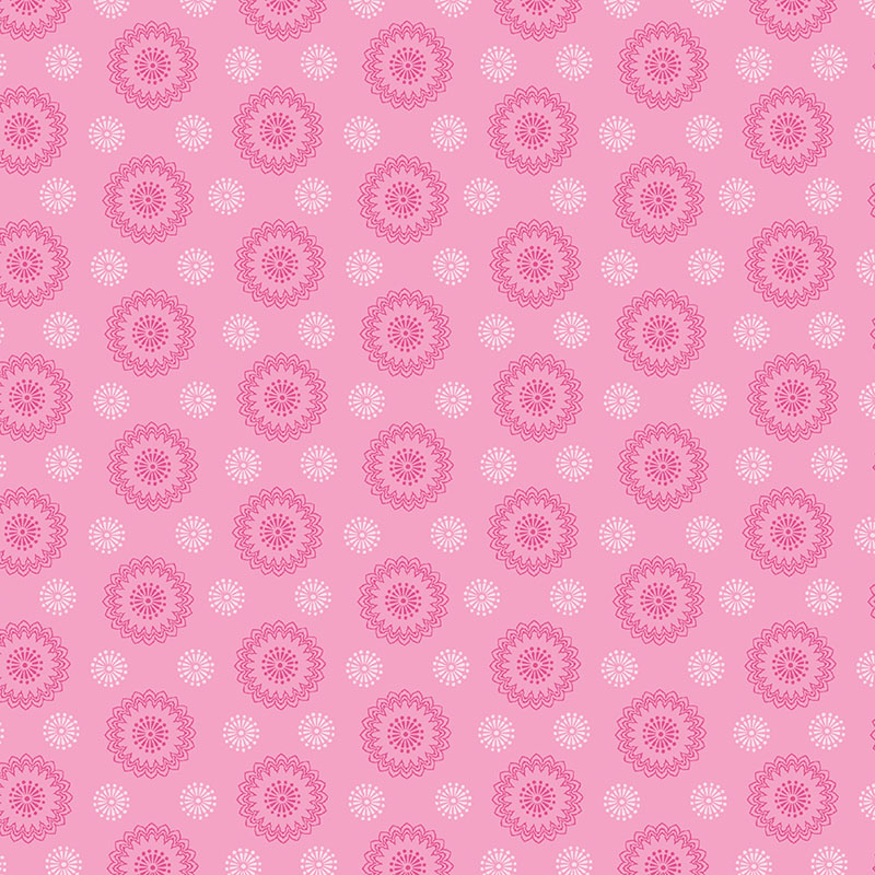 Spring Fling By Contempo Studio For Benartex - Digitally Printed - Light Pink