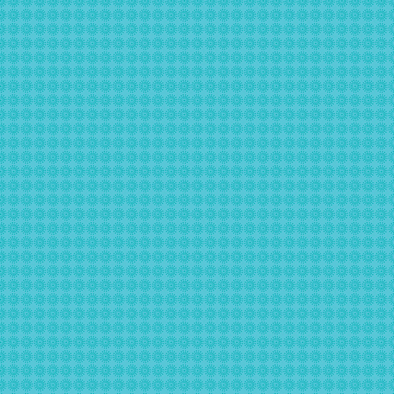 Spring Fling By Contempo Studio For Benartex - Digitally Printed - Medium Turquoise