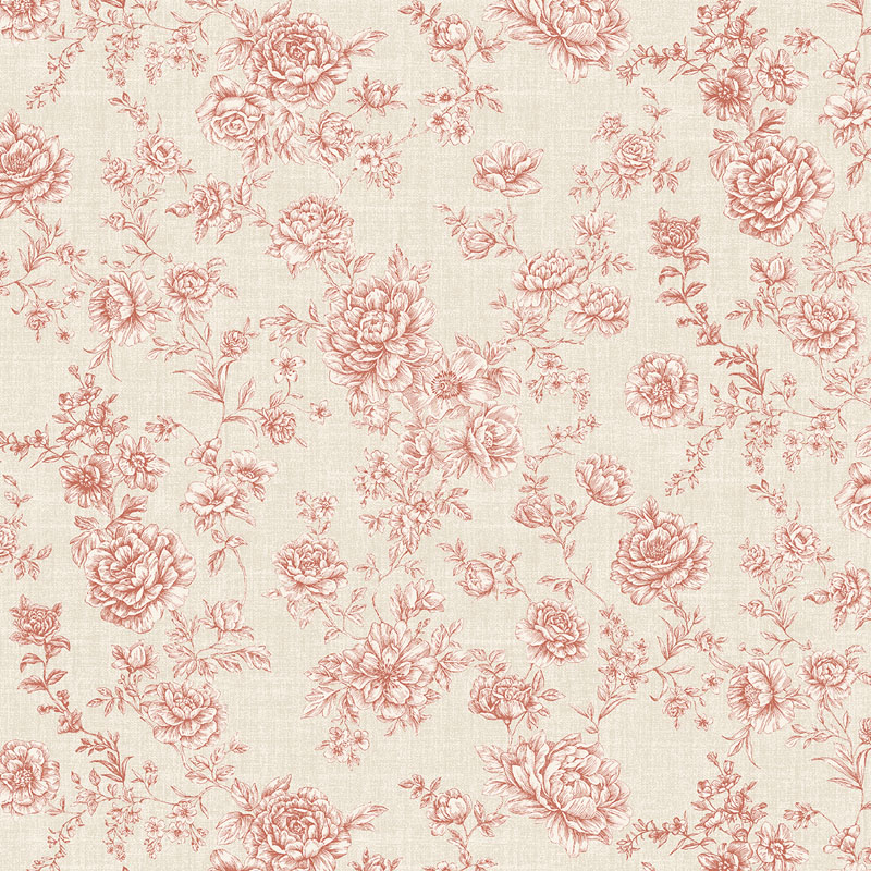 Always By Belle Brunner For Benartex - Pearlescent - Terra Rose