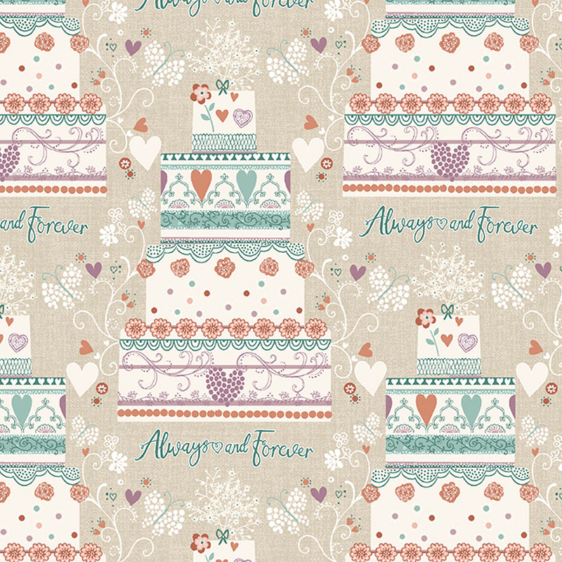 Always By Belle Brunner For Benartex - Pearlescent - Natural/Multi