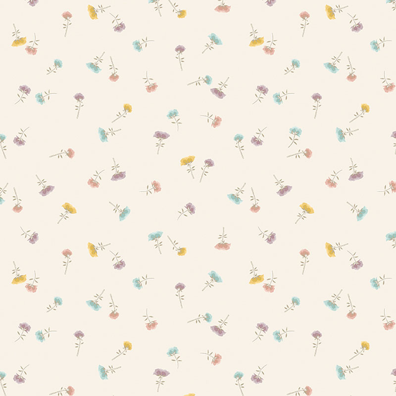 Always By Belle Brunner For Benartex - Pearlescent - Cream/Multi