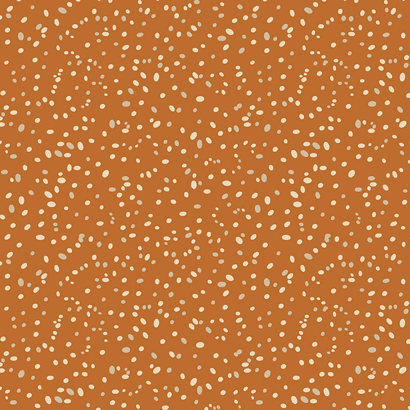 Bushel And Bloom By Rachel Rossi Designs For Benartex - Medium Terracotta - Digitally Printed