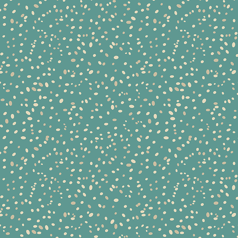 Bushel And Bloom By Rachel Rossi Designs For Benartex - Medium Teal - Digitally Printed