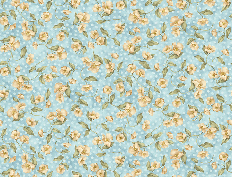 Winsome By Nancy Halvorsen For Benartex - Azure